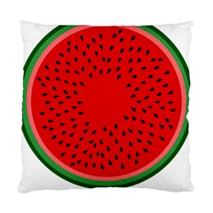 Watermelon Standard Cushion Case (one Side) by Valentinaart