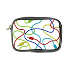 Colorful audio cables Coin Purse Front