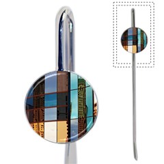 Glass Facade Colorful Architecture Book Mark by Nexatart