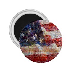 Grunge United State Of Art Flag 2 25  Magnets by Nexatart