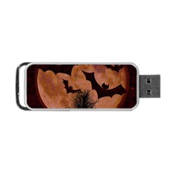 Halloween Card Scrapbook Page Portable Usb Flash (two Sides) by Nexatart