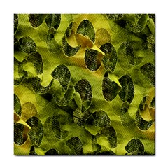 Olive Seamless Camouflage Pattern Tile Coasters by Nexatart