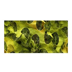 Olive Seamless Camouflage Pattern Satin Wrap by Nexatart