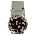 Coffee break Money Clip Watches Front