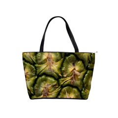 Pineapple Fruit Close Up Macro Shoulder Handbags by Nexatart