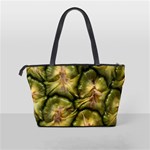 Pineapple Fruit Close Up Macro Shoulder Handbags Back