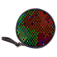 Psychedelic Abstract Swirl Classic 20-cd Wallets by Nexatart