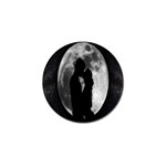 Silhouette Of Lovers Golf Ball Marker (10 pack) Front