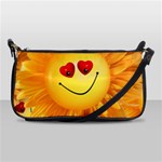 Smiley Joy Heart Love Smile Shoulder Clutch Bags Front