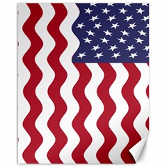 American Flag Canvas 16  X 20   by OneStopGiftShop