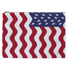 American Flag Cosmetic Bag (xxl)  by OneStopGiftShop