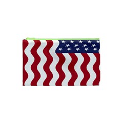 American Flag Cosmetic Bag (xs) by OneStopGiftShop