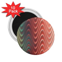 Texture Digital Painting Digital Art 2 25  Magnets (10 Pack)  by Nexatart