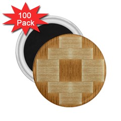 Texture Surface Beige Brown Tan 2 25  Magnets (100 Pack)  by Nexatart