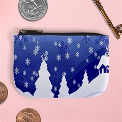 Vector Christmas Design Mini Coin Purses by Nexatart