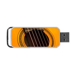 Vintage Guitar Acustic Portable Usb Flash (one Side) by Nexatart