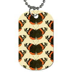 Butterfly Butterflies Insects Dog Tag (one Side) by Amaryn4rt