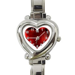 Heart Gradient Abstract Heart Italian Charm Watch by Amaryn4rt