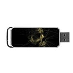 Skull Fantasy Dark Surreal Portable USB Flash (Two Sides) Front