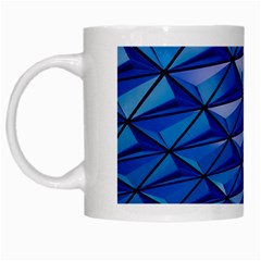 Lines Geometry Architecture Texture White Mugs by Amaryn4rt