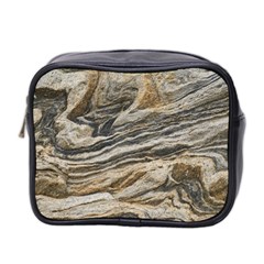 Rock Texture Background Stone Mini Toiletries Bag 2-side by Amaryn4rt