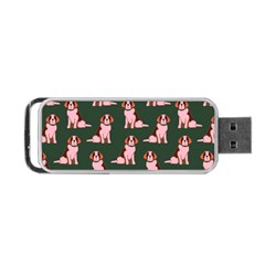 Dog Animal Pattern Portable Usb Flash (two Sides) by Amaryn4rt