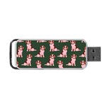 Dog Animal Pattern Portable USB Flash (Two Sides) Back