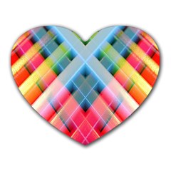 Graphics Colorful Colors Wallpaper Graphic Design Heart Mousepads by Amaryn4rt