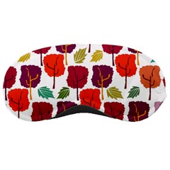 Tree Pattern Background Sleeping Masks by Amaryn4rt