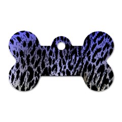 Fabric Animal Motifs Dog Tag Bone (one Side) by Amaryn4rt