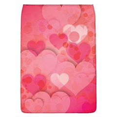 Hearts Pink Background Flap Covers (l)  by Amaryn4rt