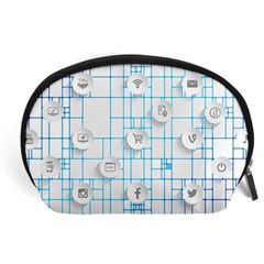 Icon Media Social Network Accessory Pouches (large)  by Amaryn4rt