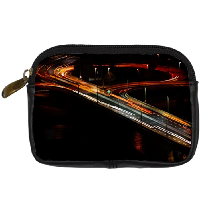 Highway Night Lighthouse Car Fast Digital Camera Cases