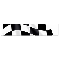 Flag Chess Corse Race Auto Road Flano Scarf (small) by Amaryn4rt