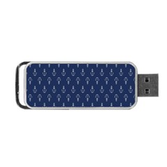 Anchor Pattern Portable Usb Flash (two Sides) by Amaryn4rt