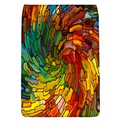 Stained Glass Patterns Colorful Flap Covers (l)  by Amaryn4rt