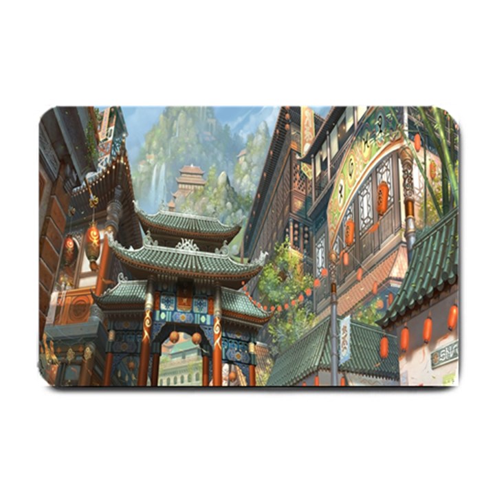 Japanese Art Painting Fantasy Small Doormat 