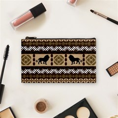 African Vector Patterns  Cosmetic Bag (small)  by Amaryn4rt