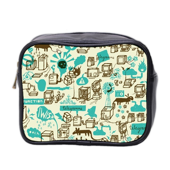 Telegramme Mini Toiletries Bag 2-Side