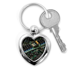 Computer Ram Tech Key Chains (heart)  by Amaryn4rt