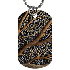 Trees Forests Pattern Dog Tag (two Sides) by Amaryn4rt