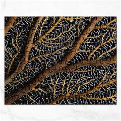 Trees Forests Pattern Rectangular Jigsaw Puzzl by Amaryn4rt