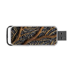 Trees Forests Pattern Portable Usb Flash (two Sides) by Amaryn4rt