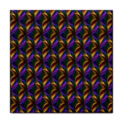 Seamless Prismatic Line Art Pattern Tile Coasters by Amaryn4rt