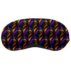 Seamless Prismatic Line Art Pattern Sleeping Masks by Amaryn4rt