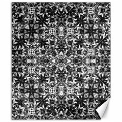 Modern Oriental Pattern Canvas 8  X 10  by dflcprints