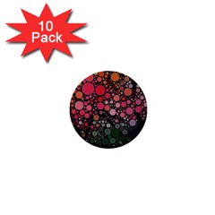 Circle Abstract 1  Mini Buttons (10 Pack)  by Amaryn4rt