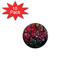 Circle Abstract 1  Mini Magnet (10 Pack)  by Amaryn4rt