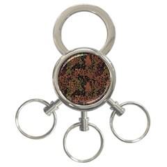 Digital Camouflage 3-ring Key Chains by Amaryn4rt