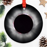 Solar Eclipse Round Ornament (Two Sides) Front